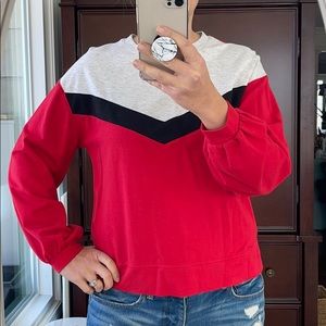 Time and Tru balloon sleeve top